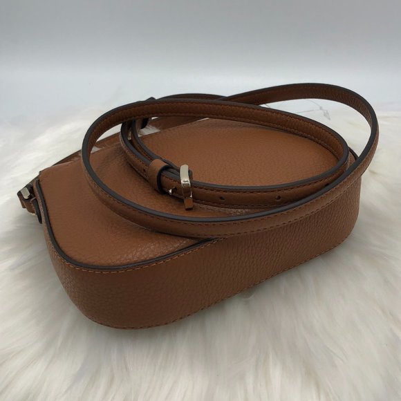 !!**SOLD**!! NWT Kate Spade Leila Mini Flap Crossbody - Warm Gingerbread - Picture 5 of 9